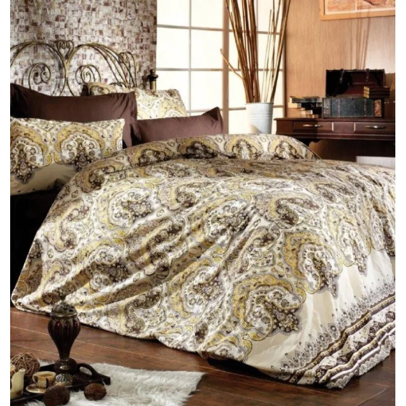 Brotex obliečky Satén 140x220/70x90cm Simba Natur