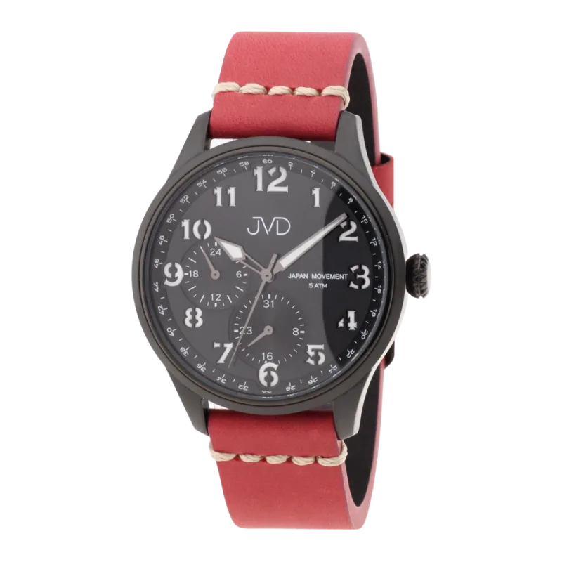 JVD Pánské čitelné ocelové náramkové hodinky JVD JC601.2