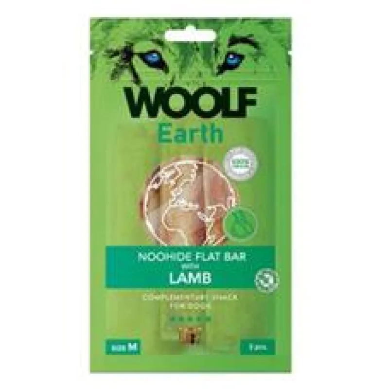 Woolf pochoutka Earth NOOHIDE Lamb S /90g