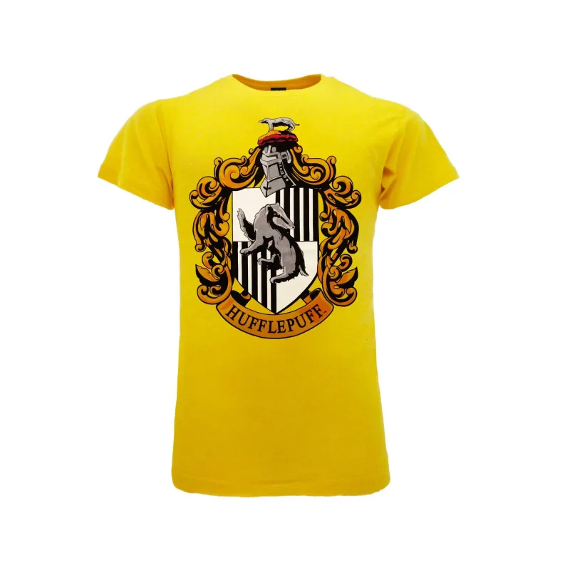 Harry Potter Hufflepuff - Bifľomor tričko žlté pánske