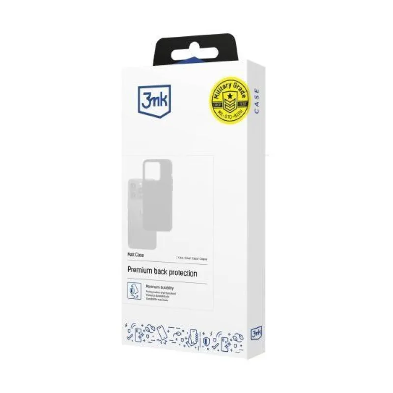 3mk ochranný kryt Matt Case pro Redmi 15C 4G/ 5G (173mm) 5903108706797