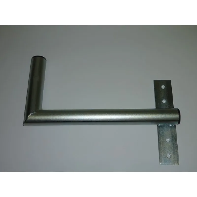 Anténny držiak na okno 30cm pravý, priemer 42mm K30O42P