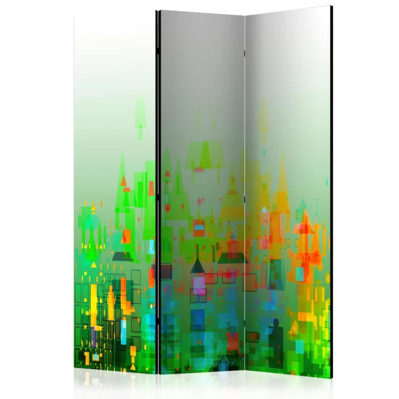 Artgeist Paraván - Abstract City [Room Dividers]