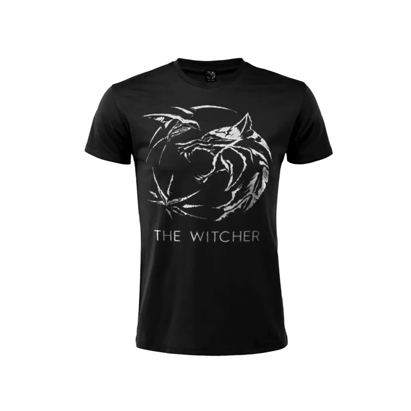 The Witcher (Zaklínač) tričko čierne pánske - SKLADOM