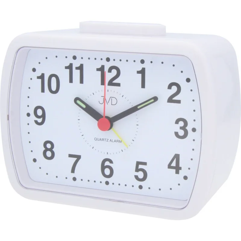 Analogový bateriový budík JVD SR309.1 s mechanickým zvoněním