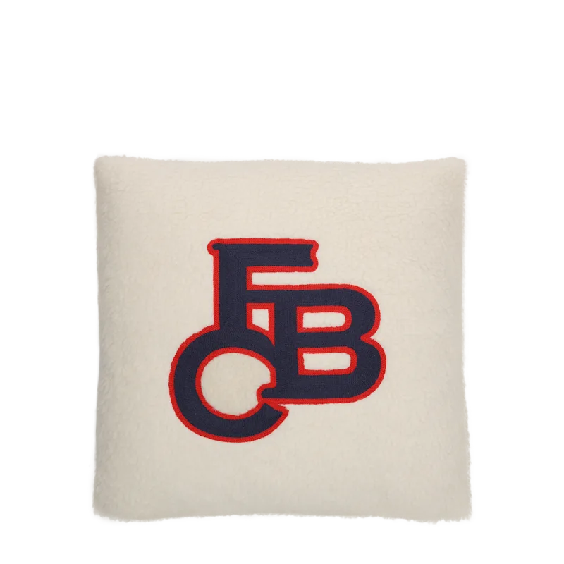 FC Bayern München - Bayern Mníchov prémiový vankúš biely - SKLADOM