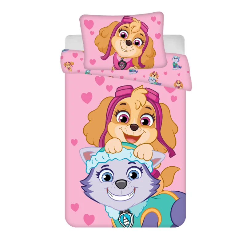 Obliečky do postieľky Paw Patrol 526 baby 100x135, 40x60 cm