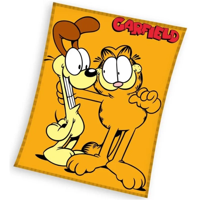 Detská deka Garfield a kamarát Odie 150x200 cm