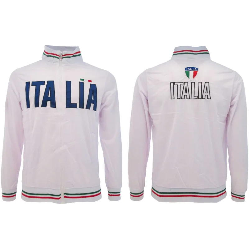 Taliansko mikina / bunda biela pánska