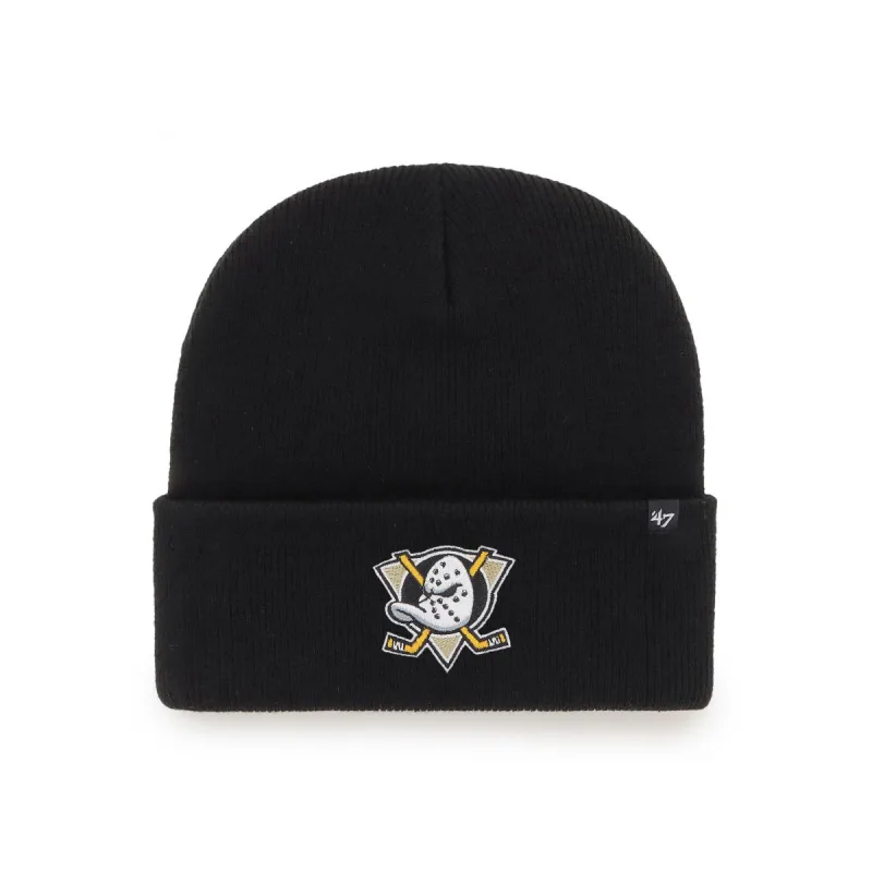 '47 Brand Anaheim Ducks zimná čiapka čierna