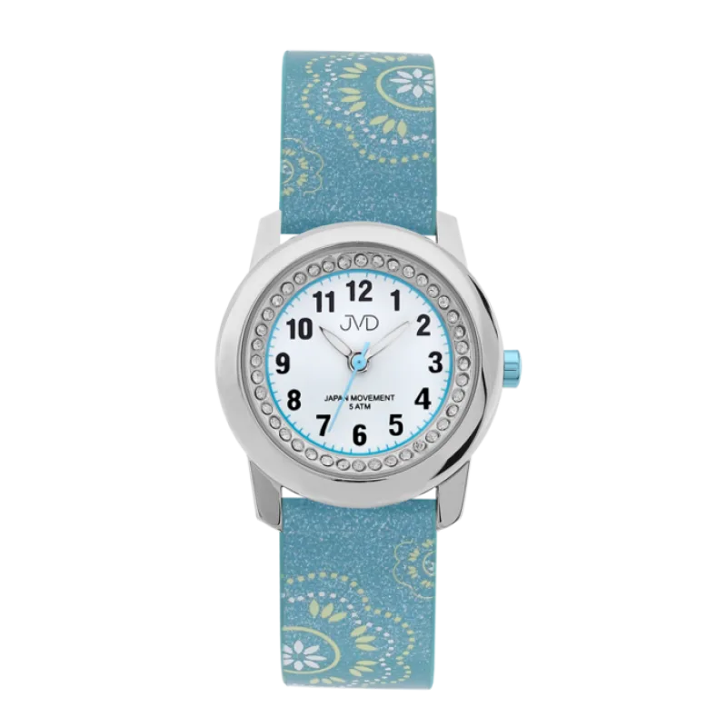 Dětské dívčí náramkové čitelné hodinky JVD J7171.3 SKLAD