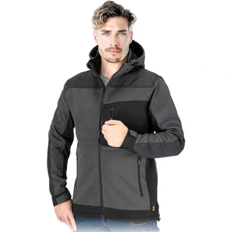 Reis FORECO softshellová bunda čierna