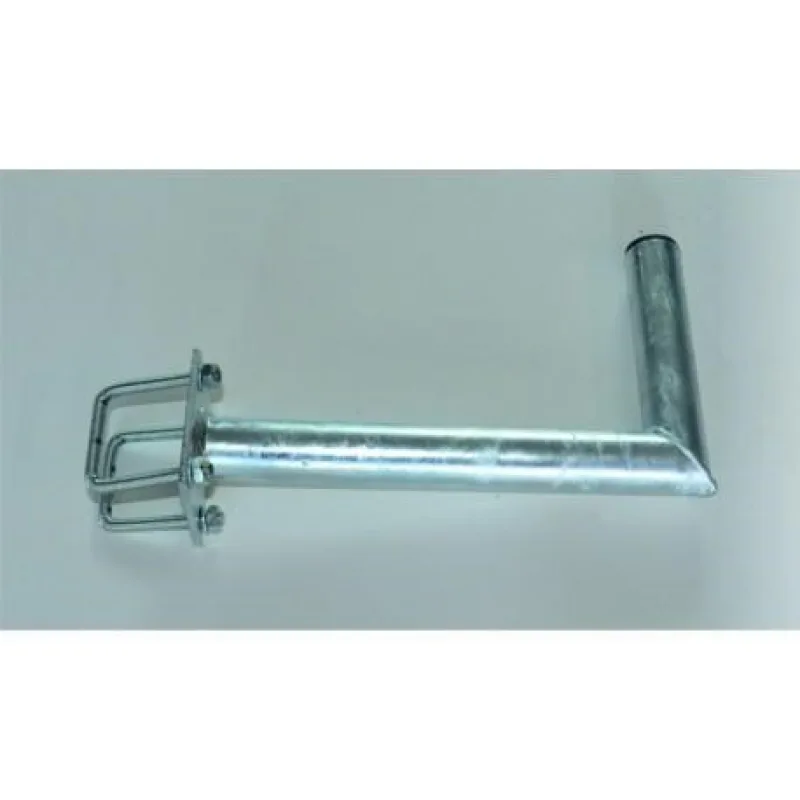 Držák antény na balkón s hranatým zábradlím, žárový zinek, délka 35cm…