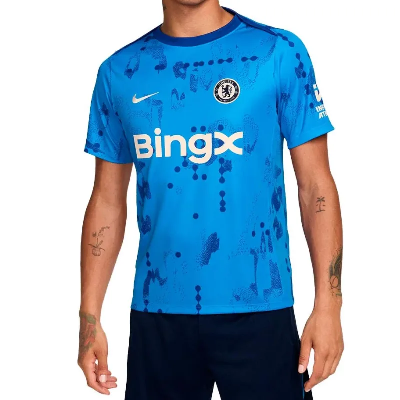 Nike Chelsea FC predzápasový dres modrý pánsky 2024-2025 - SKLADOM