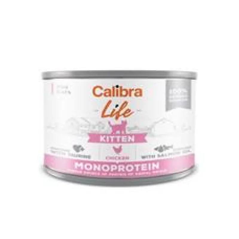 Calibra Cat Life konz.Kitten Chicken 200 g