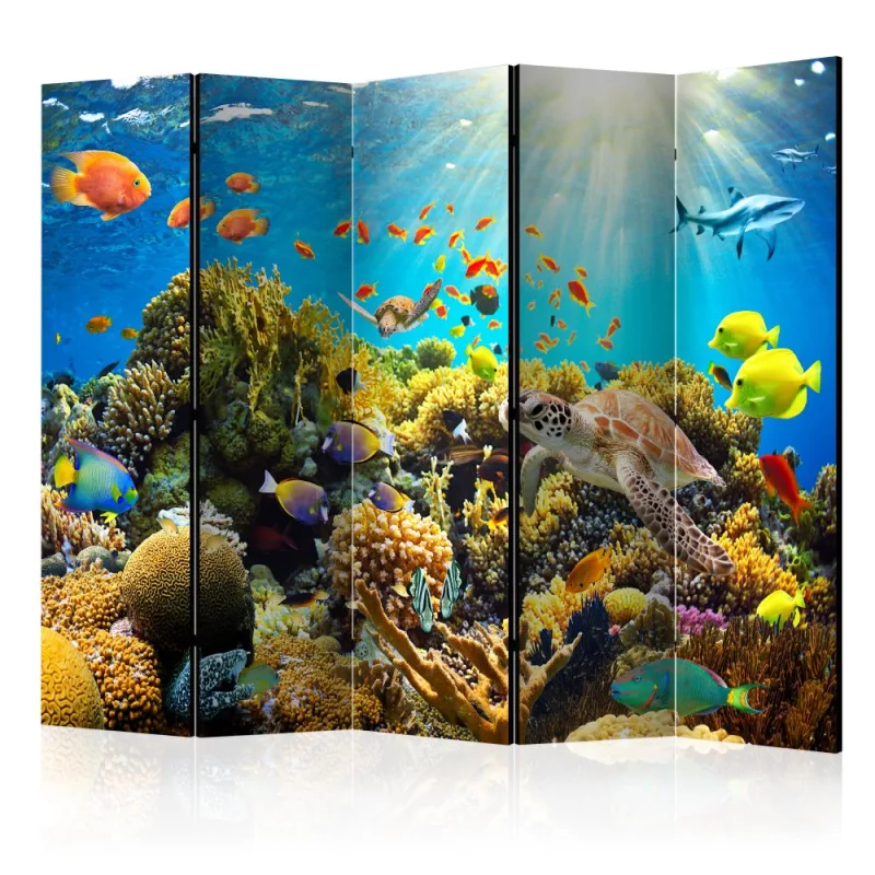 Artgeist Paraván - Underwater Land II [Room Dividers]