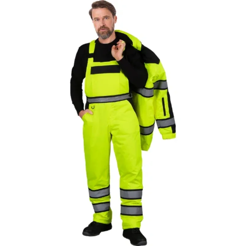 Reis MILLING zateplené nohavice lacl žlté