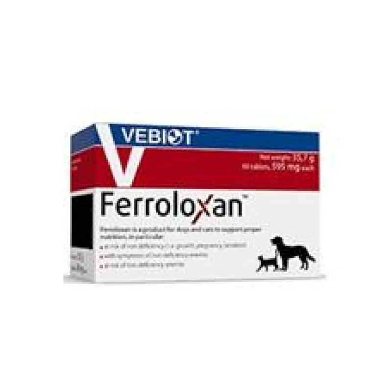 Ferroloxan pro psy a kočky 60 tbl.