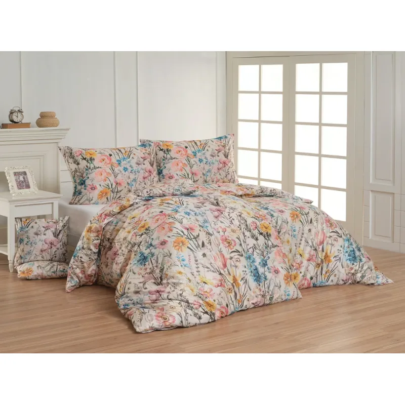 Posteľné obliečky Bavlnený satén Digitál Chantelle 70x90 cm