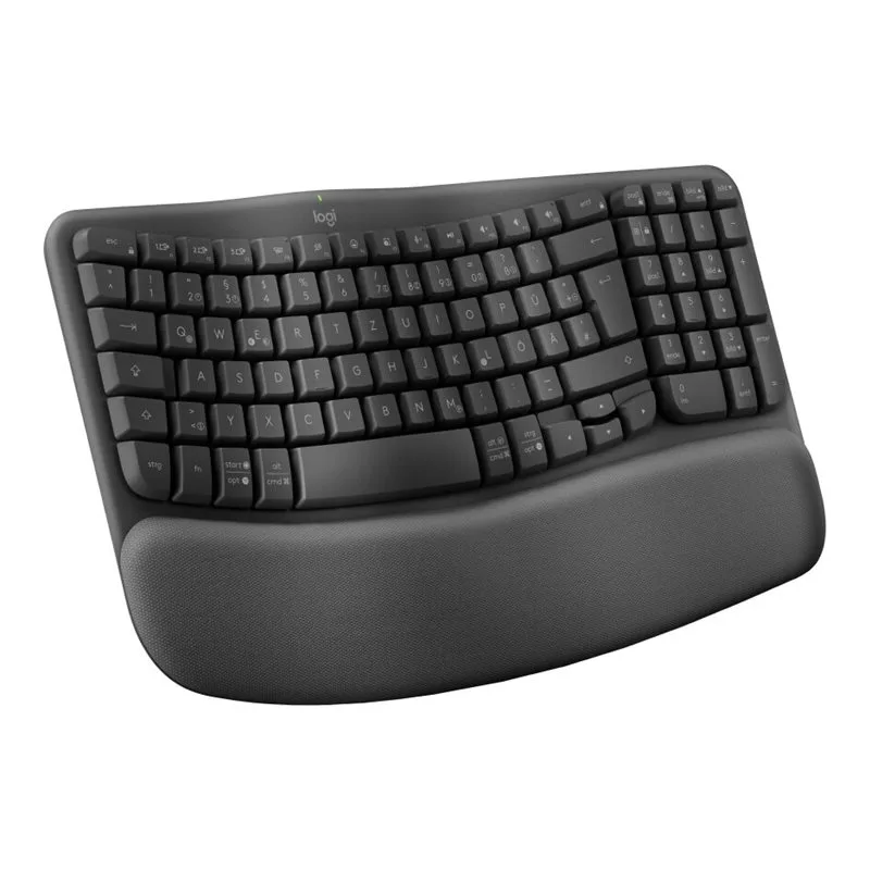 Logitech WAVE - bezdrôtová ergonomická klávesnica - CZ/SK - grafitová 920…