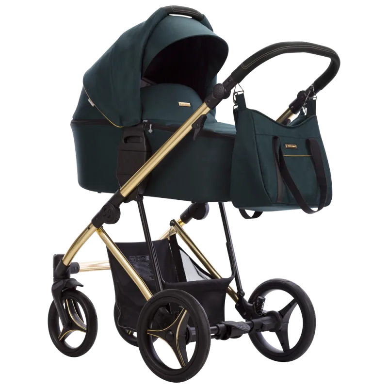 Bebetto kočík 2v1 Flavio Premium Class Gold - 01