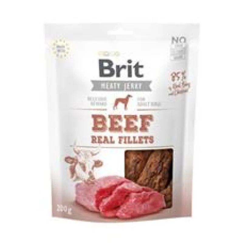 Brit Jerky Beef Fillets 80 g