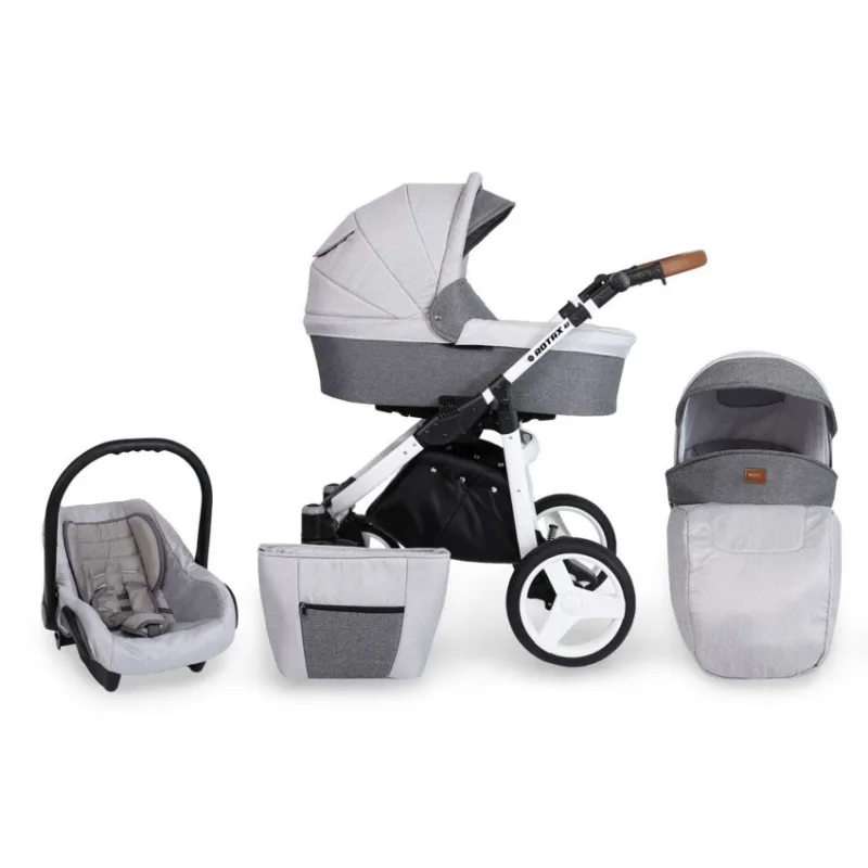 Kočík Kunert Rotax white frame 3v1 - 03