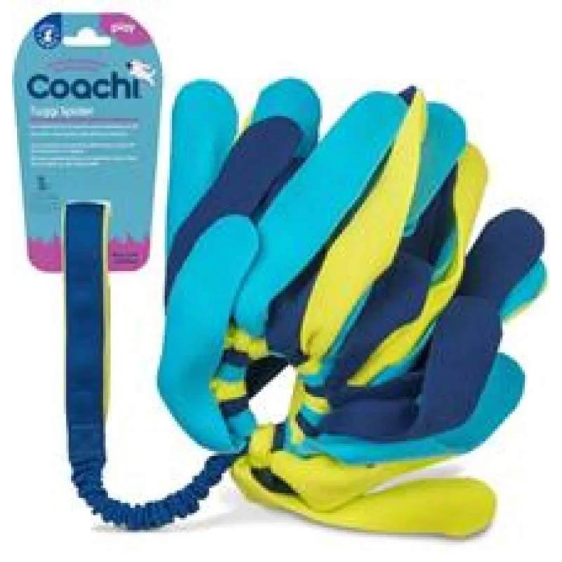 Hračka bavlna Coachi Tuggi střapec modro-zelený TCOA 1 ks