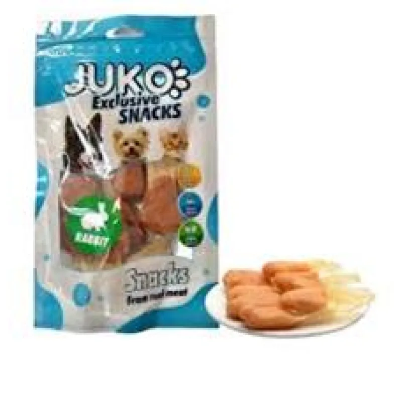 Rabbit Ear with Chicken JUKO Snacks 250g