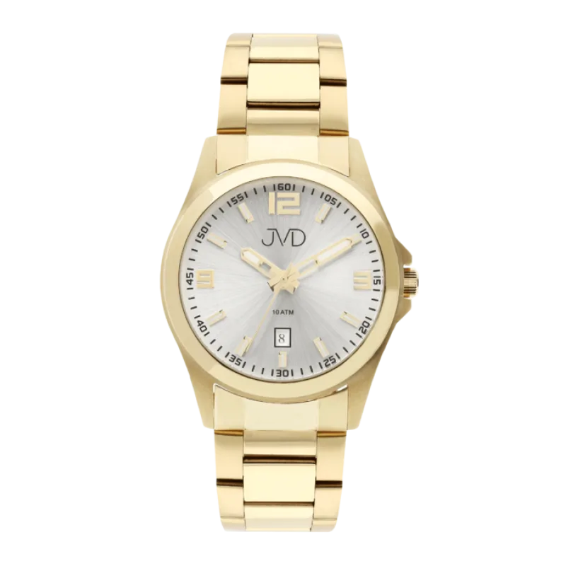 Odolné vodotěsné náramkové pánské hodinky JVD steel J1041.34 - 10ATM
