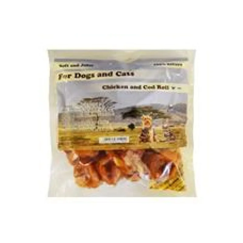 Pochoutka Tresčí kroužky s kuřecím masem měkké 230g