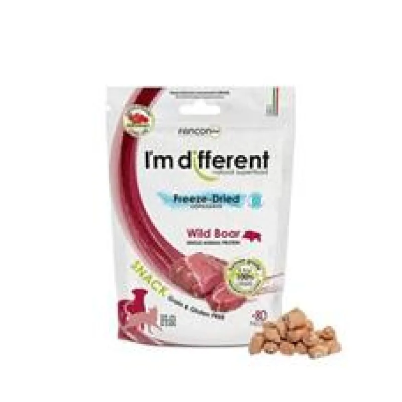 I´M DIFFERENT SNACK divočák - mrazem sušený pamlsek 40 g