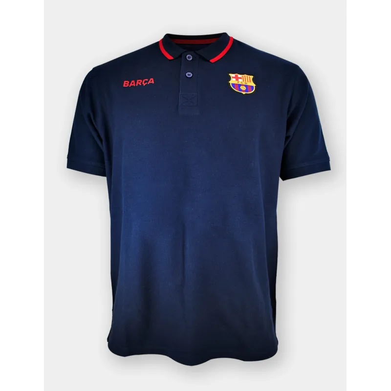FC Barcelona polokošeľa tmavomodrá pánska - SKLADOM