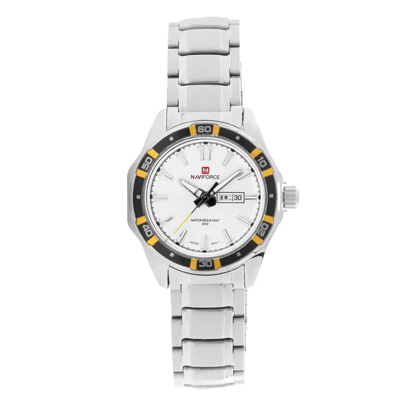 MPM Módní dámské hodinky s datumovkou a vícebarevnou lunetou NAVIFORCE Ruoxi - B W02X.10867.B