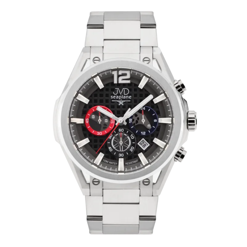 JVD Pánské ocelové vodotěsné náramkové hodinky JVD JE1008.1