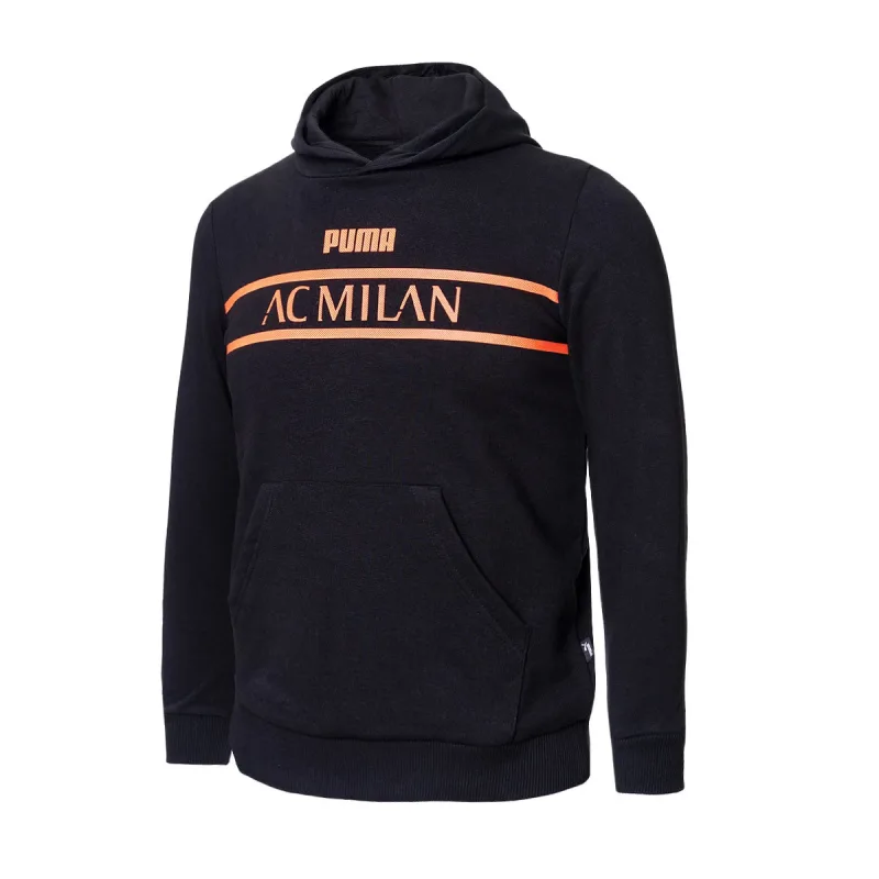Puma AC Miláno (AC Milan) mikina čierna detská - SKLADOM