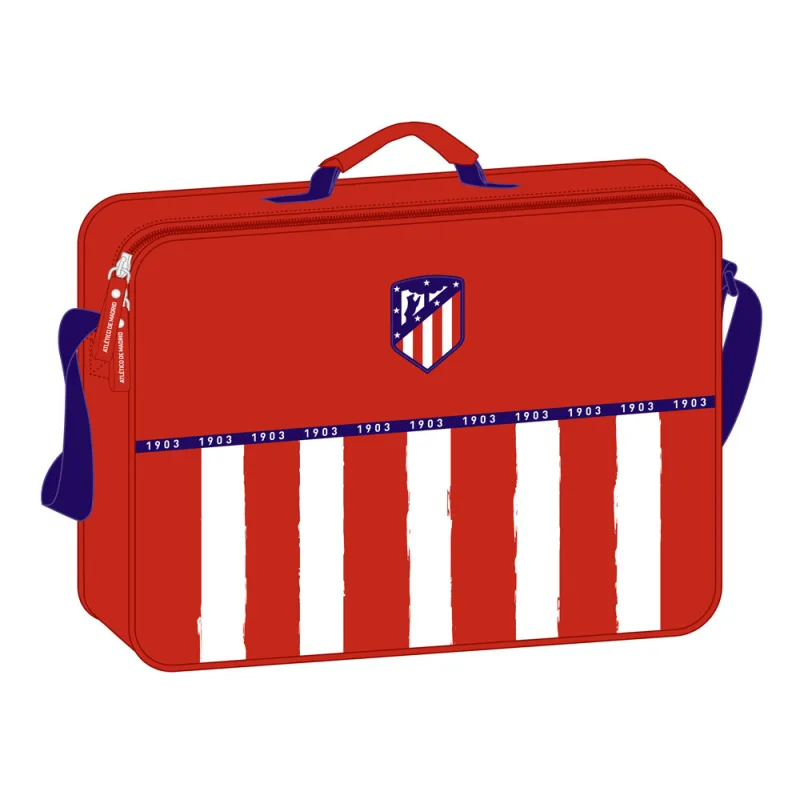 Atlético Madrid taška školská - červeno-biela