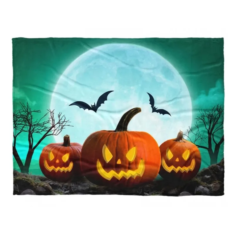 Detská deka Tekvica Halloween 150x200 cm