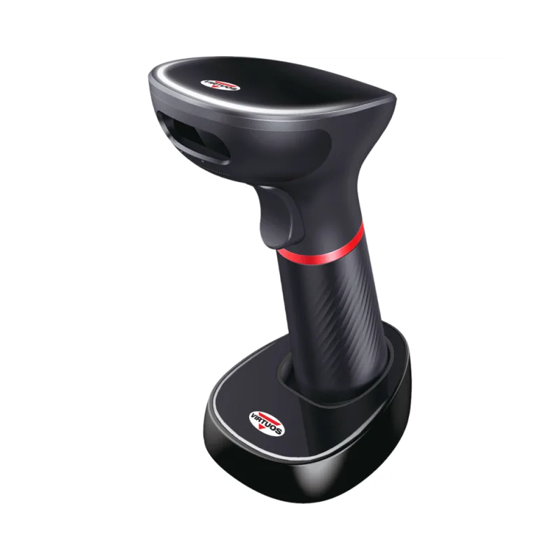 CCD 2D čítačka Virtuos HW-855A, bezdrôtová, základňa, USB, čierna EHE0003