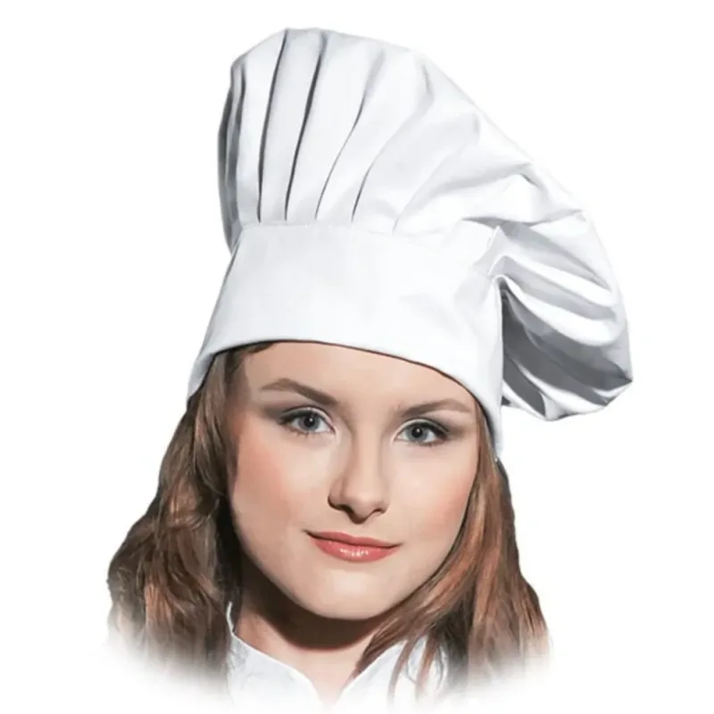 Leber&Hollman HATER kuchárska čiapka biela