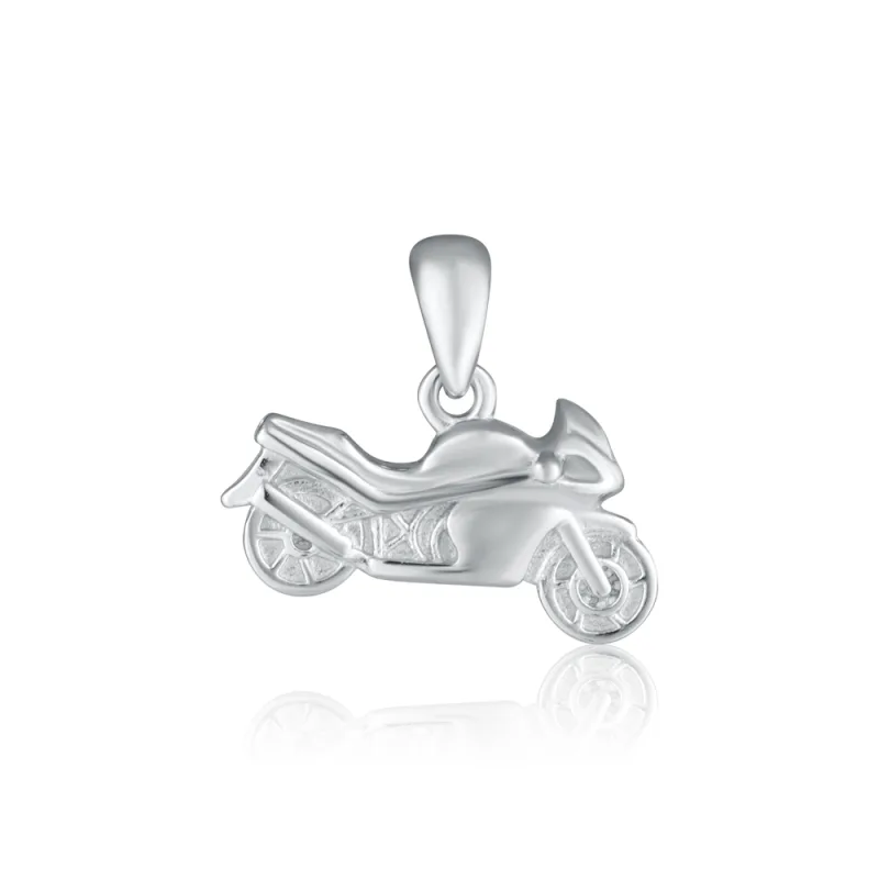 JVD Stříbrný přívěsek motorka SVLP0622XH20000