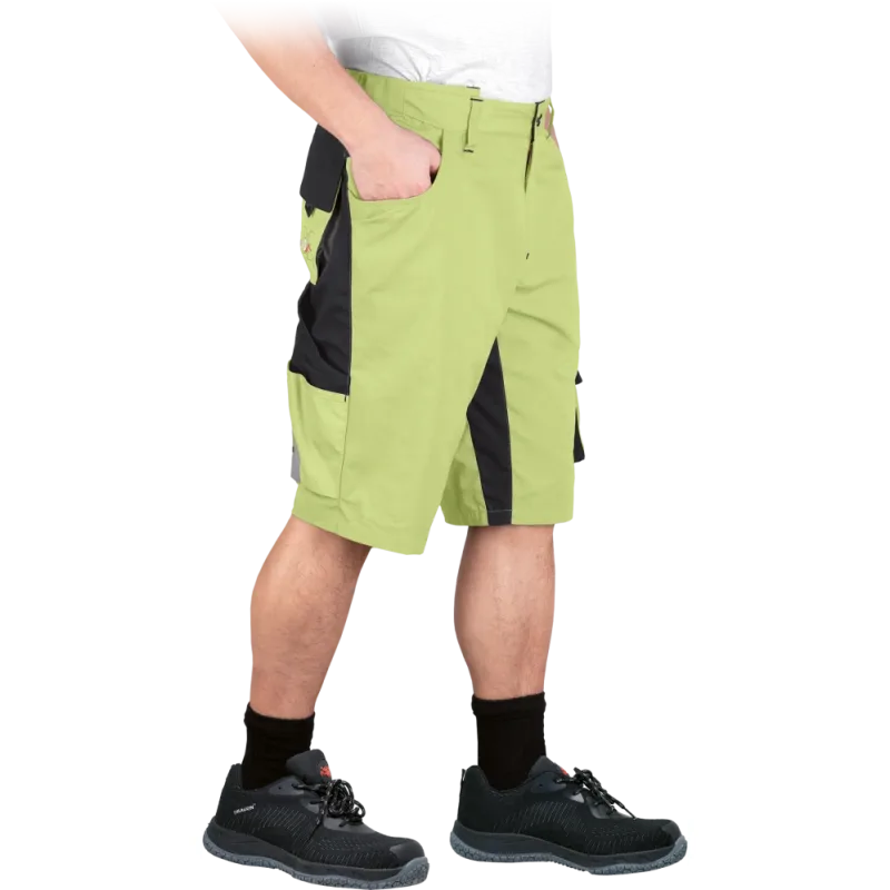 Leber&Hollman BEBR LB kraťasy Lime/Black S-3XL