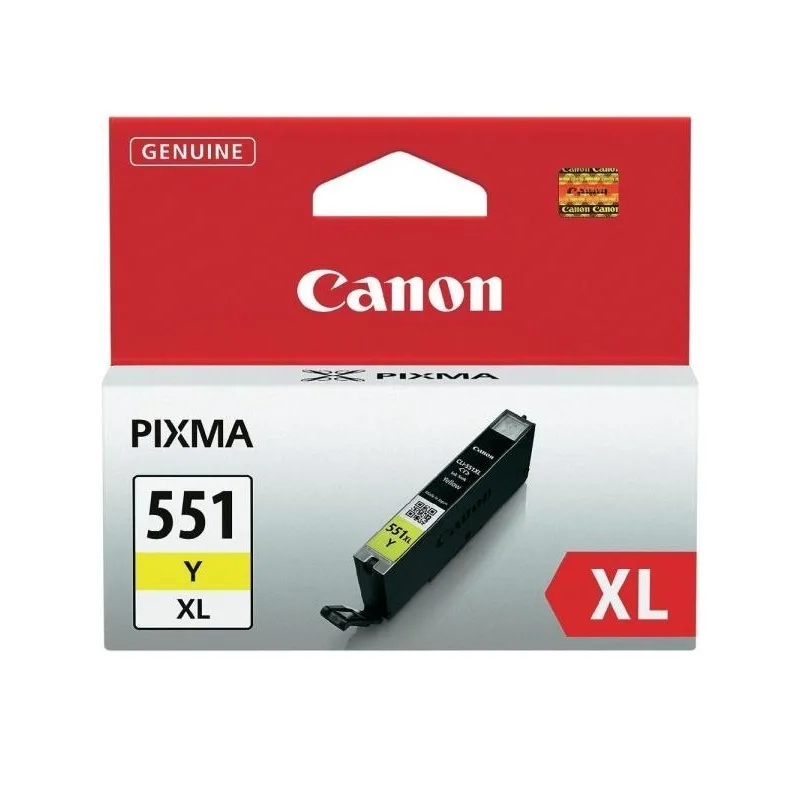 Canon CLI-551 XL Y, žltá veľká 6446B001