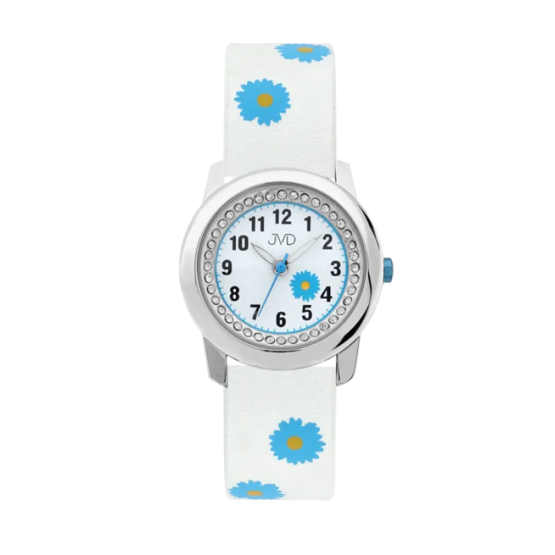 Dětské světle modré náramkové hodinky JVD basic J7118.2