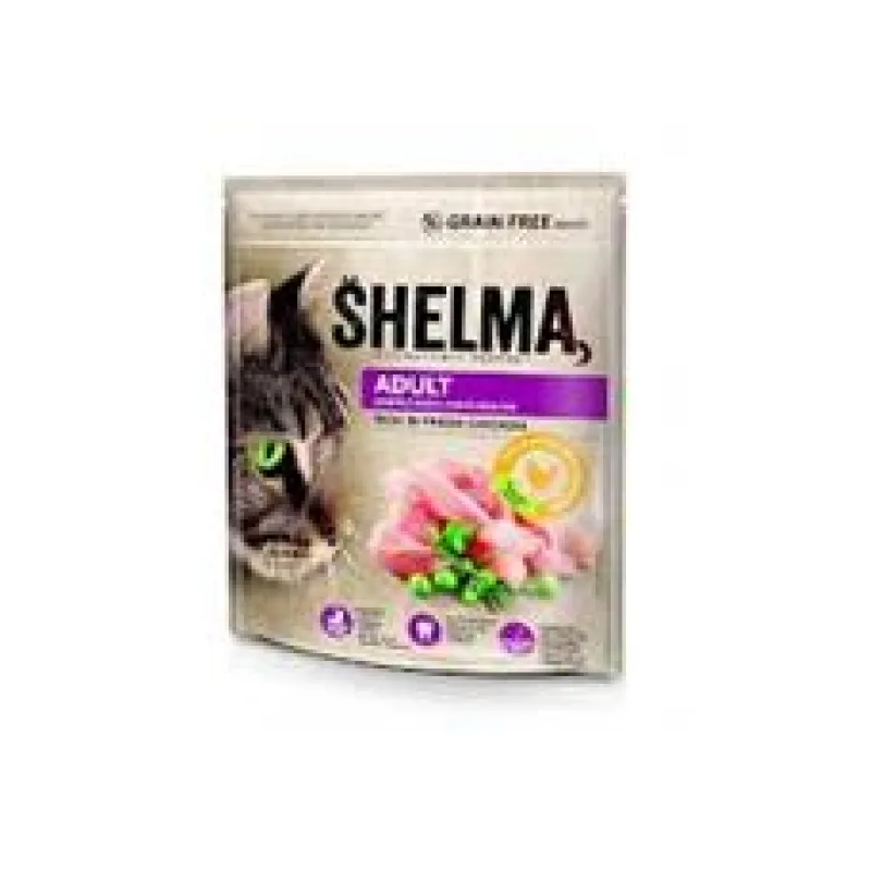 SHELMA Cat Adult Freshmeat Chicken GF 750g