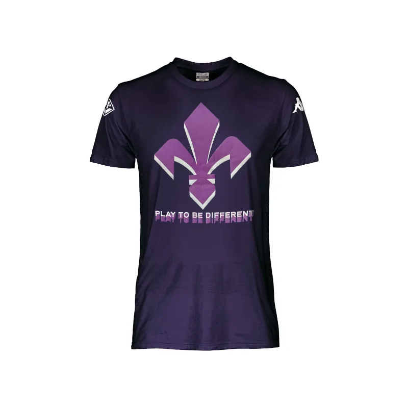 Kappa ACF Fiorentina tričko fialové pánske