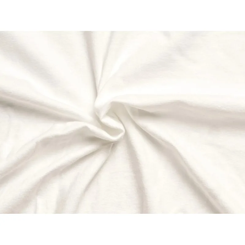 Jersey prestieradlo EXCLUSIVE smotanové 200x220 cm