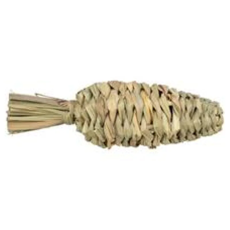 Mrkev, přírodní hračka pro hlodavce, 20 cm/ 6 cm, 100% tráva 1 ks