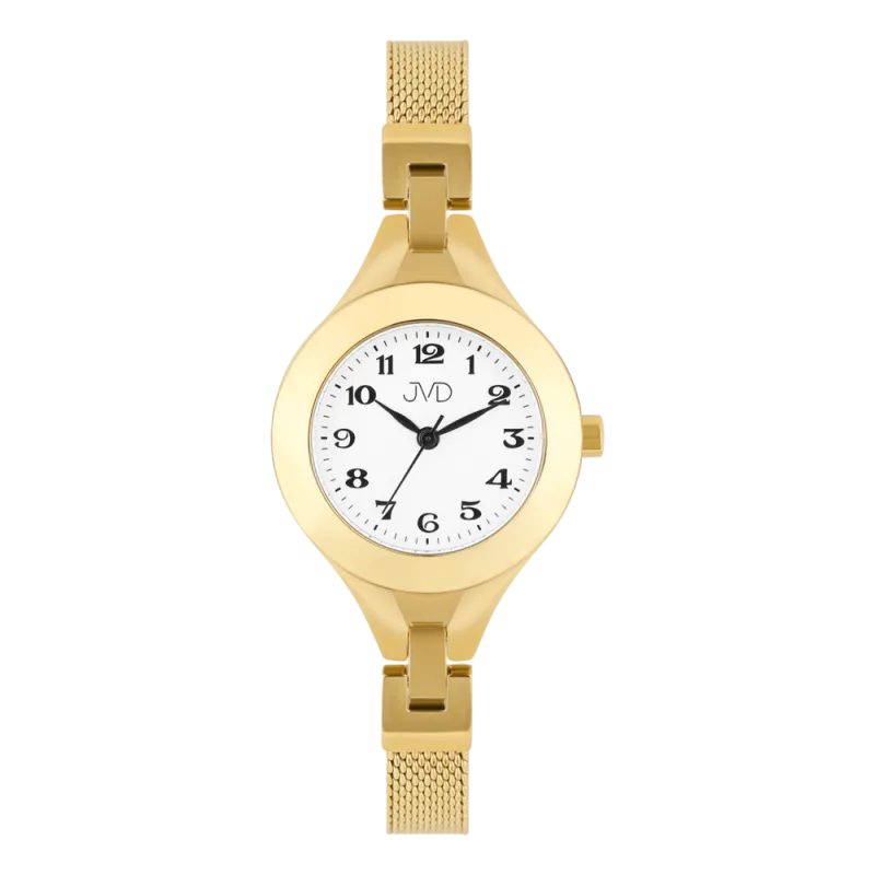 JVD Dámské zlacené elegantní šperkové hodinky JVD JG1040.3