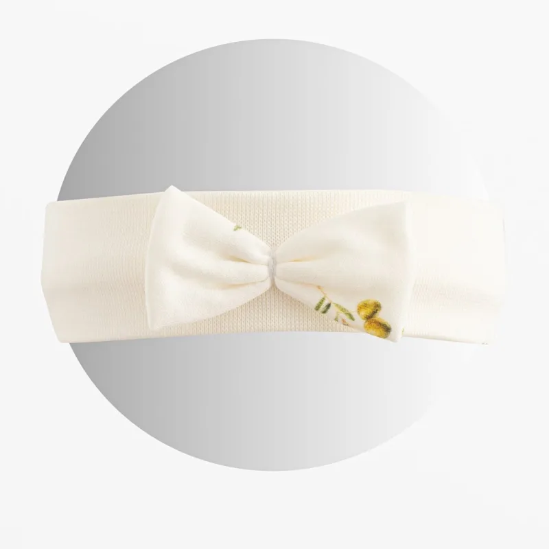 Dojčenská čelenka z organickej bavlny New Baby Olivy